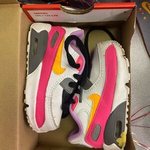 They are used shoes but they are in good condition just a little dirty